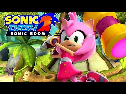 Sonic Dash 2 Sonic Boom - Amy (Widescreen 60 FPS)