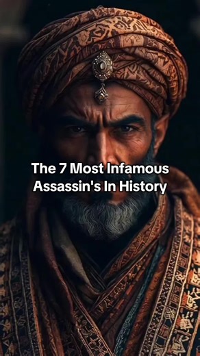 The 7 Most Infamous Assassin's in History 🥷 #history #assassins #factsyoudidntknow #mostfeared #thingsyoudidntknow