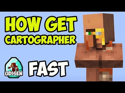 Minecraft How to Make CARTOGRAPHER villager (2026)