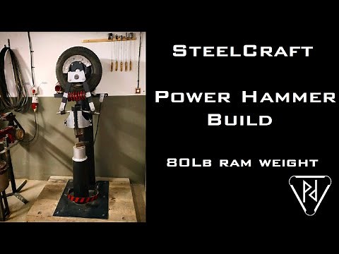 DIY 80Lbs Blacksmith TireHammer Build