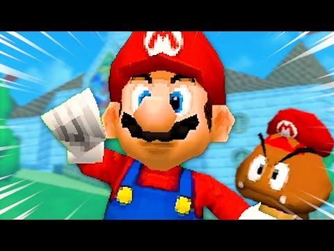 Mario 64 DS but some funny stuff happens