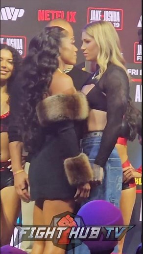 Alycia Baumgardner STARES DOWN Leila during tense face off at presser!