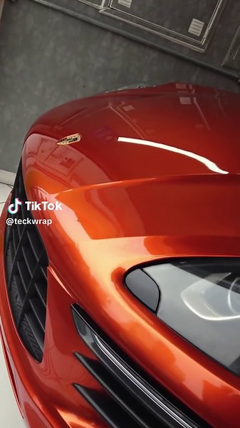 TeckWrap Paprika Orange wrapped by @PLUS ARTE ENVELOPAMENTO #teckwrap #carwrap #cartok #cartiktok #detailingcars #paintisdead #vinylwrap #carporn #cardesign