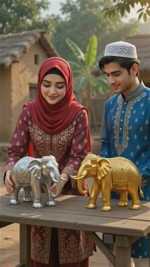 The Secret of Two Magical Elephants|Emotional Magical Story #naat #islam #shorts