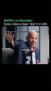 Netflix Founder: Fastest Way to Validate a Startup Idea #podcast #clips #successmindset