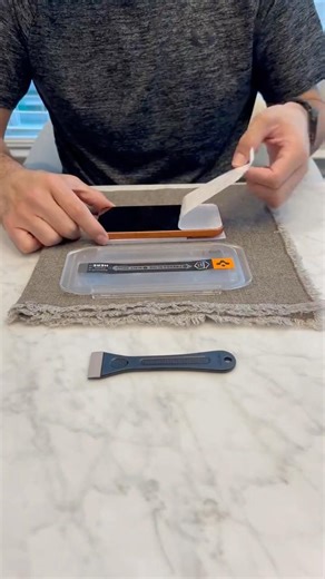 Spigen Tempered Glass Screen Protector [GlasTR EZ FIT] designed for iPhone 11 Pro Max/iPhone Xs Max