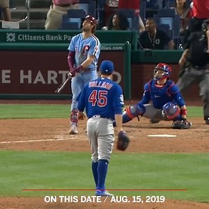 364K views · 3.5K reactions | One year ago Saturday, Bryce Harper turned a two-run deficit into a two-run win with a walk-off grand slam ⚾️ | ESPN | Facebook
