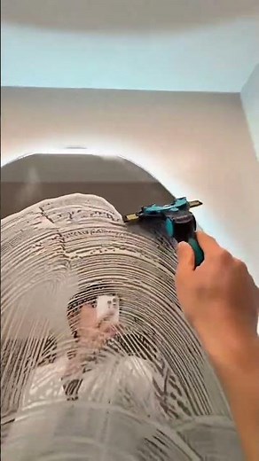 Satisfying Mirror Cleaning with a Professional Squeegee