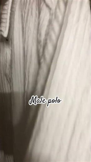 Male polo/ client pattern sample order