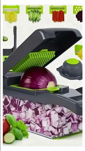 16-in-1 Multifunctional Vegetable Chopper | Food Slicer, Dicer, Grater & Kitchen Tool