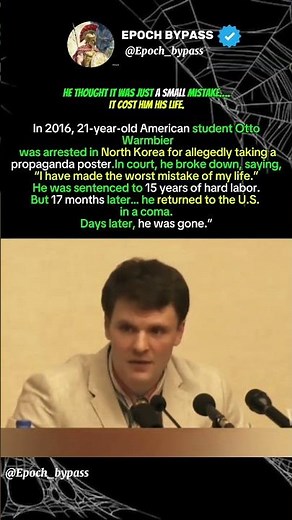 Otto Warmbier: The American Student Who Died After Detainment in North Korea #historydocumentary