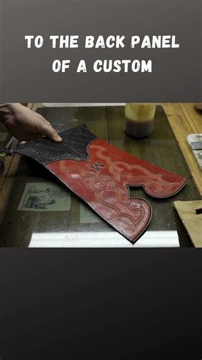 Handmaking Cowboy Boots- Sideseams