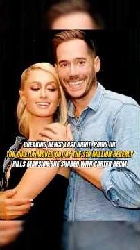 BREAKING NEWS! LAST NIGHT, PARIS HILTON QUIETLY MOVED OUT OF THE SIO MILLION BEVERLY HILLS MANSION