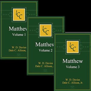 Matthew, Volumes 1-3 (International Critical Commentary | ICC)