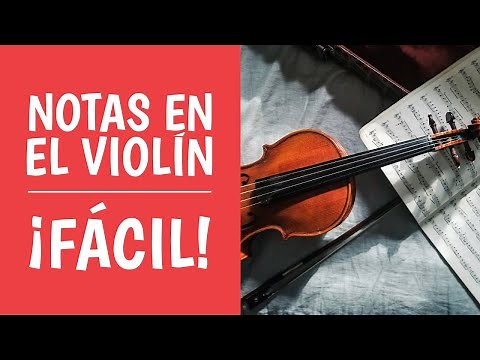 Musical Notes on the Violin [VERY EASY!]