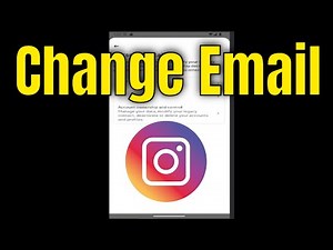 How To Change Email On Instagram - Full Guide
