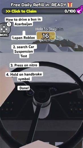 How to drive a bus tutorial