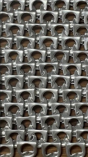 How to make Chainmail! (A more detailed tutorial) #chainmail #craft #soda #fyp