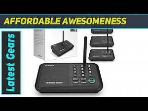 Advanced Wireless Intercom System for Home and Office Communication