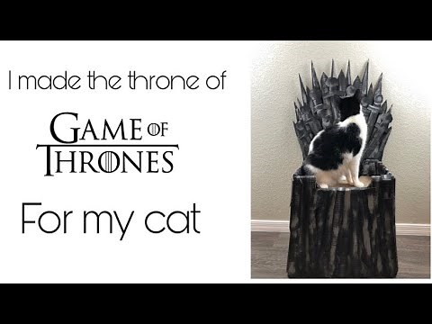 How to make your own Game of thrones chair (English version)