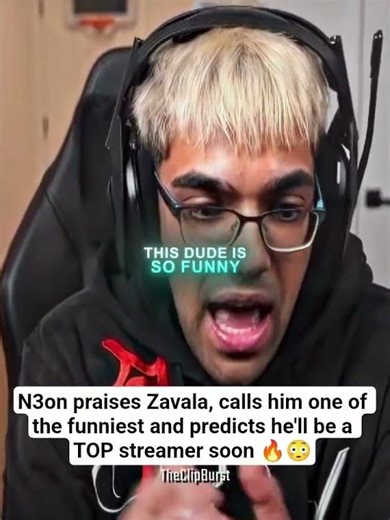 N3on praises Zavala, calls him one of the funniest and predicts he'll be a TOP streamer soon #n3on