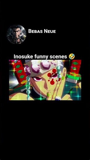 Inoske 😅 #inosuke #funny #demonslayer #kny #anime