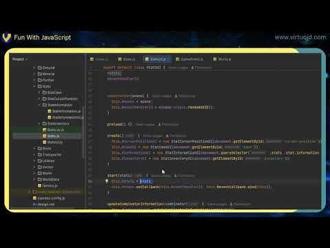 We have to keep tabs on what's going on in the factory. The Stats class. #javascript #factorygame