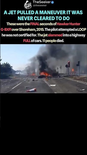 Shoreham Airshow Crash Accident In UK