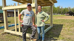 The Count Down is On! We Need to Get this BUILT Before the New Livestock Get Here. Off Grid Living, Building, DIY, Husband & Wife Team, Homesteading, Farming, Raising Our Own Food, Stewarding Our Land, Outdoor Adventures & More... Follow us on YouTube ~ https://bit.ly/2NKhV0E #lumnahacres #offgrid #homestead #farm #diy | Lumnah Acres