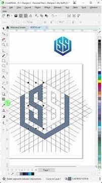 SS Letter Logo Design Tutorial | Clean & Modern Logo Design