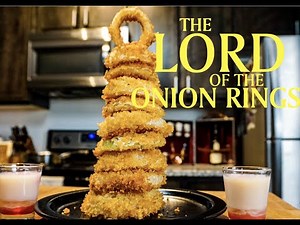 Crispy Homemade Onion Rings - Lord of the Onion Rings