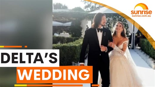Delta Goodrem ties the knot with husband Matthew Copley