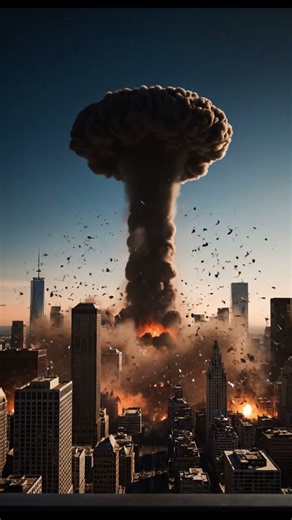 Exploding city!! #ai #action #bomb #warzone