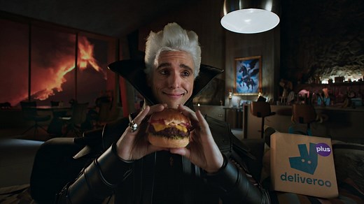 Laughing vampire and a 90s banger debut in Deliveroo Plus ad