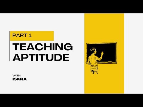 TEACHING APTITUDE -1