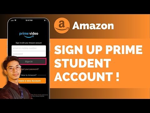 How To Sign Up For Amazon Prime Student Account (2024) !