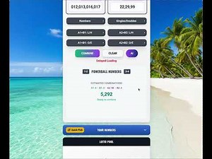 AI Powerball App Produced 318 Numbers!