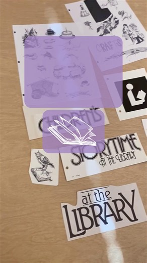 Crafternoon is held at the Bay County Public Library on the last Friday of every month! We partnered with the Local History department to make a program flyer using an ALA Library Clip Art book from 1983. In addition to the clip art book, the Local History department is processing the Bay County Public Library manuscript, which contains correspondences, guest logs, accessions books, programming materials, and other related library ephemera. There are nine large boxes in total, and the oldest ite