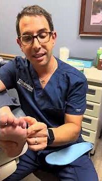 Painful Cavus foot successfully treated with custom foot orthotics