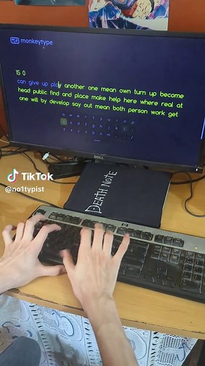 Typing Speed Challenge: 174 WPM Achieved!