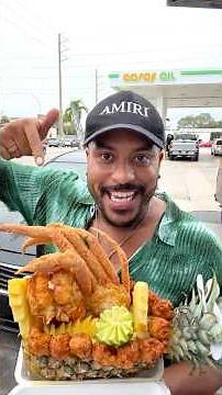 🐚 I $100 Conch with Lobster & Crab?! This Might Be the Best Seafood I’ve Had 🔥