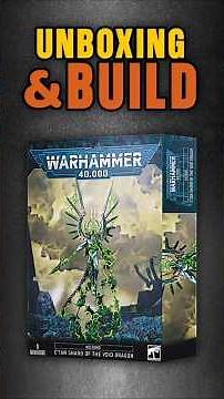 Pass or Fail? Necron C'tan Shard of the Void Dragon 40k Unboxing & Build #warhammer40k