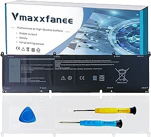 69KF2 86Wh Laptop Battery Replacement for Dell Precision 5560 5550 XPS 15 9500 9510 Alienware M17(R3 R4) M15 (R3 R4 R5 R6 R7) Vostro 7510 7610 Series 7167mAh