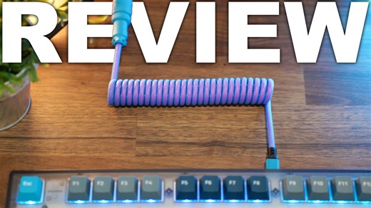 Watch CableMod Pro Coiled Keyboard Cable Review on Amazon Live