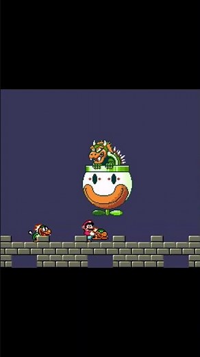 Super Mario World Boss Bowser #supermario #longplay