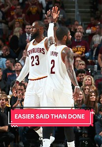 Easier Said Than Done — LeBron & Kyrie 2016 Finals Moment