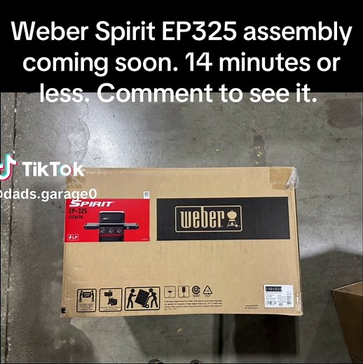 Weber Spirit EP 325 Assembly Instructions in 14 Minutes