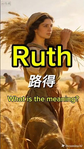 Ruth – Meaning of the Name | Bible Women Names