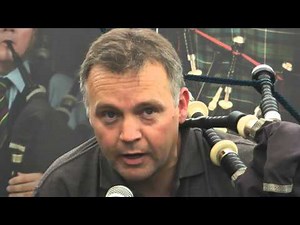 Piping Live 2015 - Stuart Liddell plays his new Duncan MacRae Pipes