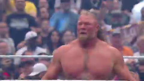 In the lead up, they told you Oba was more powerful than Brock through sweat equity After the F5, he struggled to get to his feet and once there, he hit haymakers. After the finish, Oba was surprised at just *how* powerful he was.Selling is the entire angle.